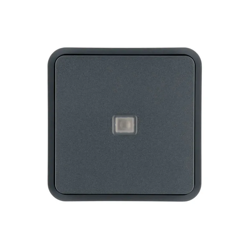 Cubyko 1 touche KNX à voyant coloris gris (WNT912)